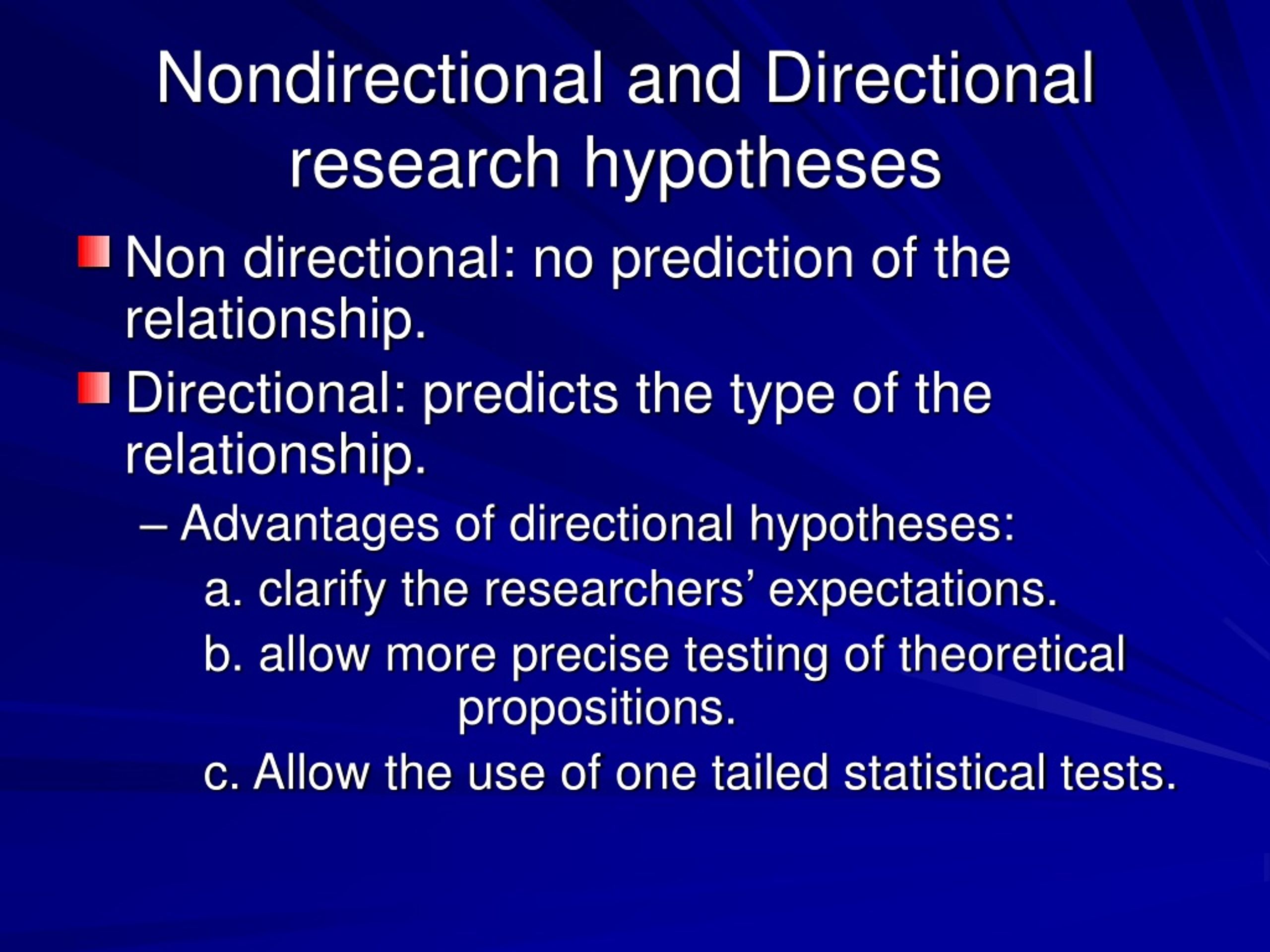 PPT - Hypotheses and Research Questions PowerPoint Presentation, free ...