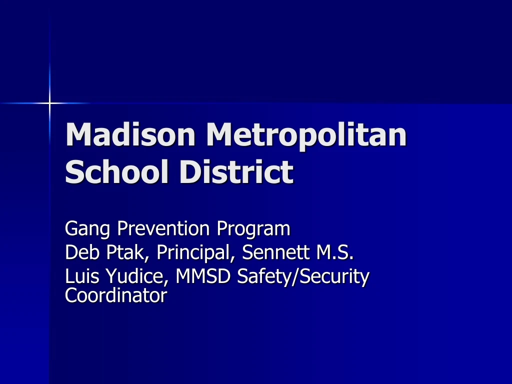 PPT Madison Metropolitan School District PowerPoint Presentation