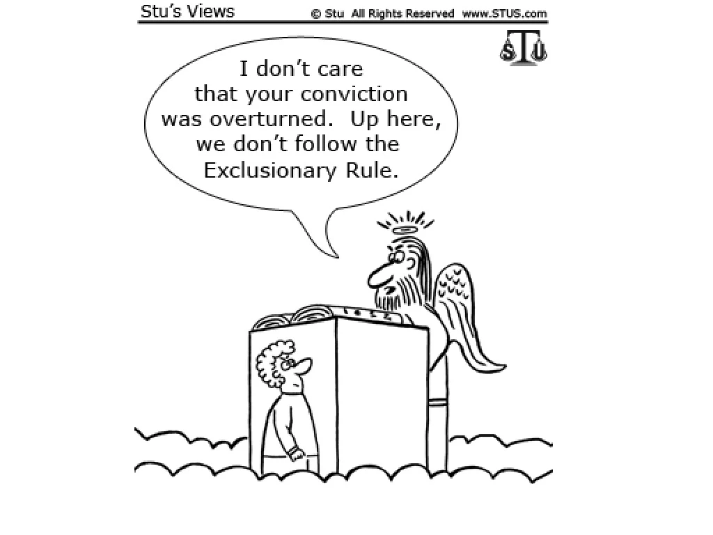 Ppt what is the exclusionary rule what is the purpose of the