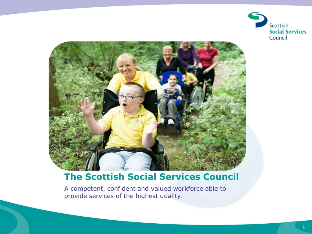 PPT - The Scottish Social Services Council PowerPoint Presentation ...