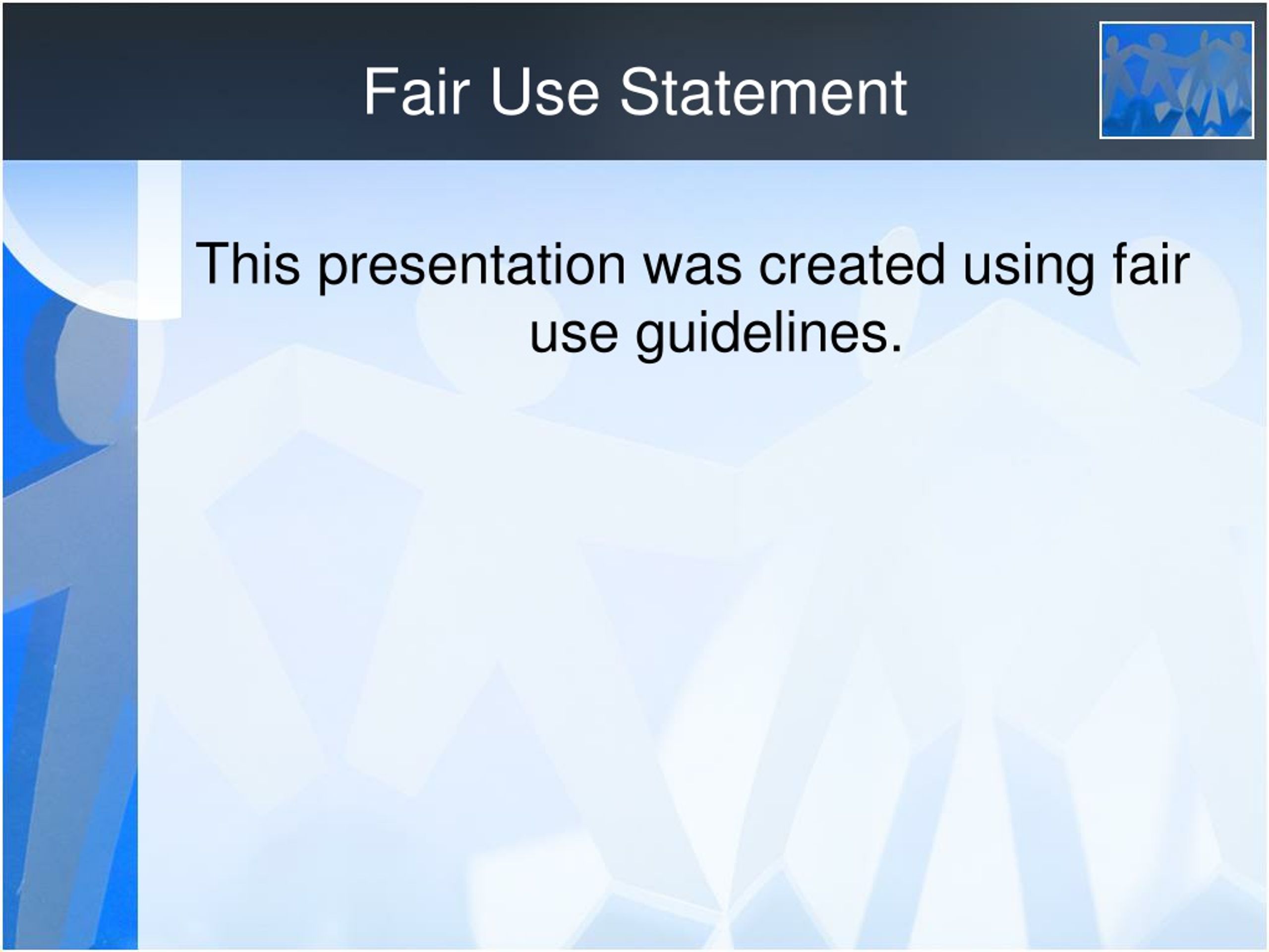 powerpoint presentation on fair use