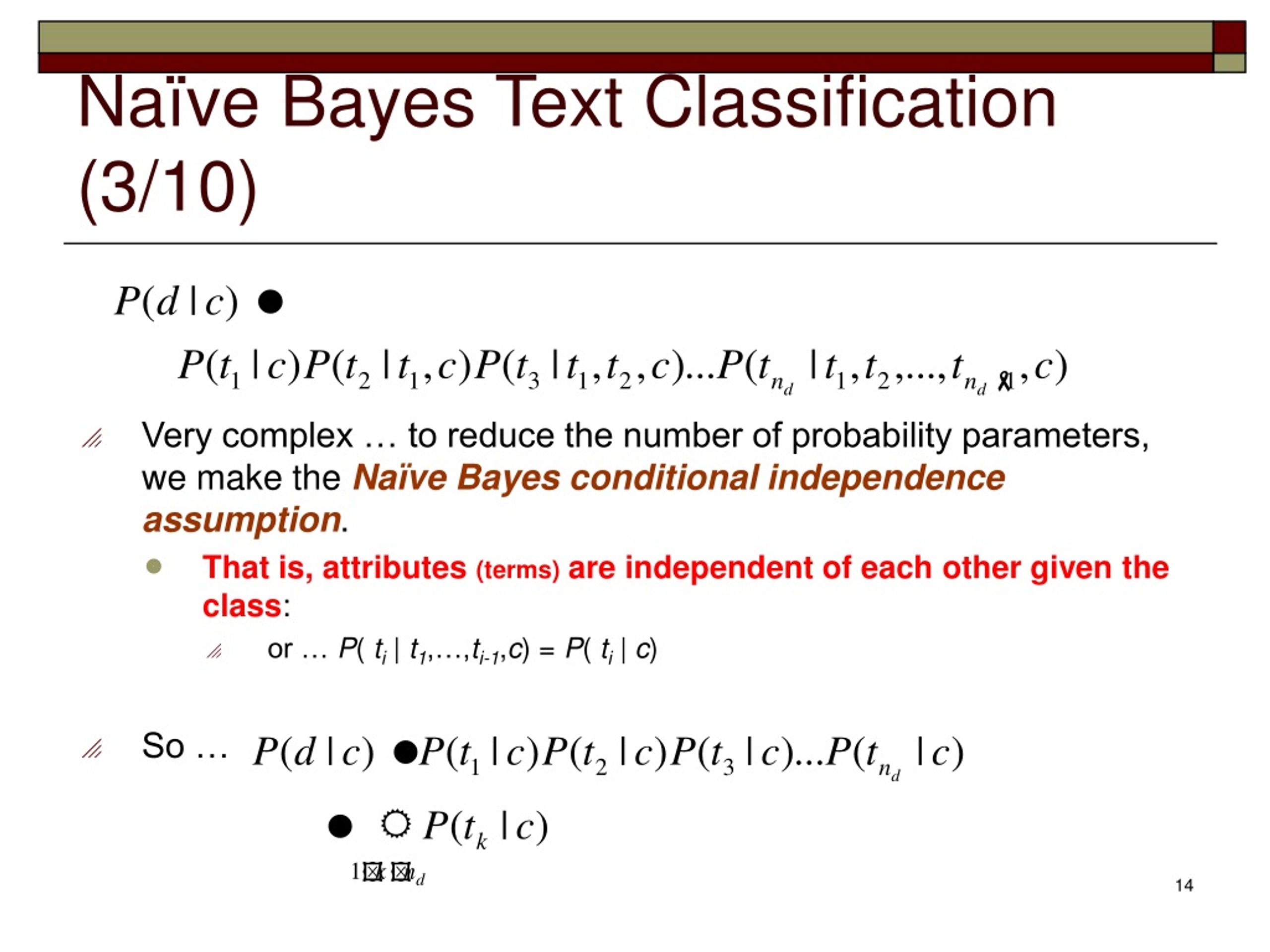 PPT - Text Classification And Naïve Bayes PowerPoint Presentation, Free ...