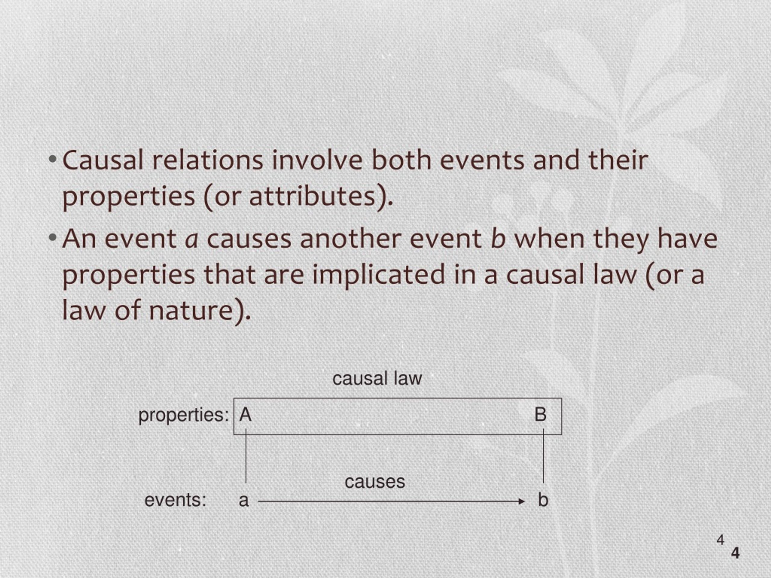 legal term causal connection