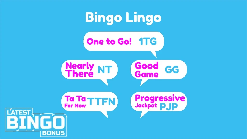 bingo lingo n.