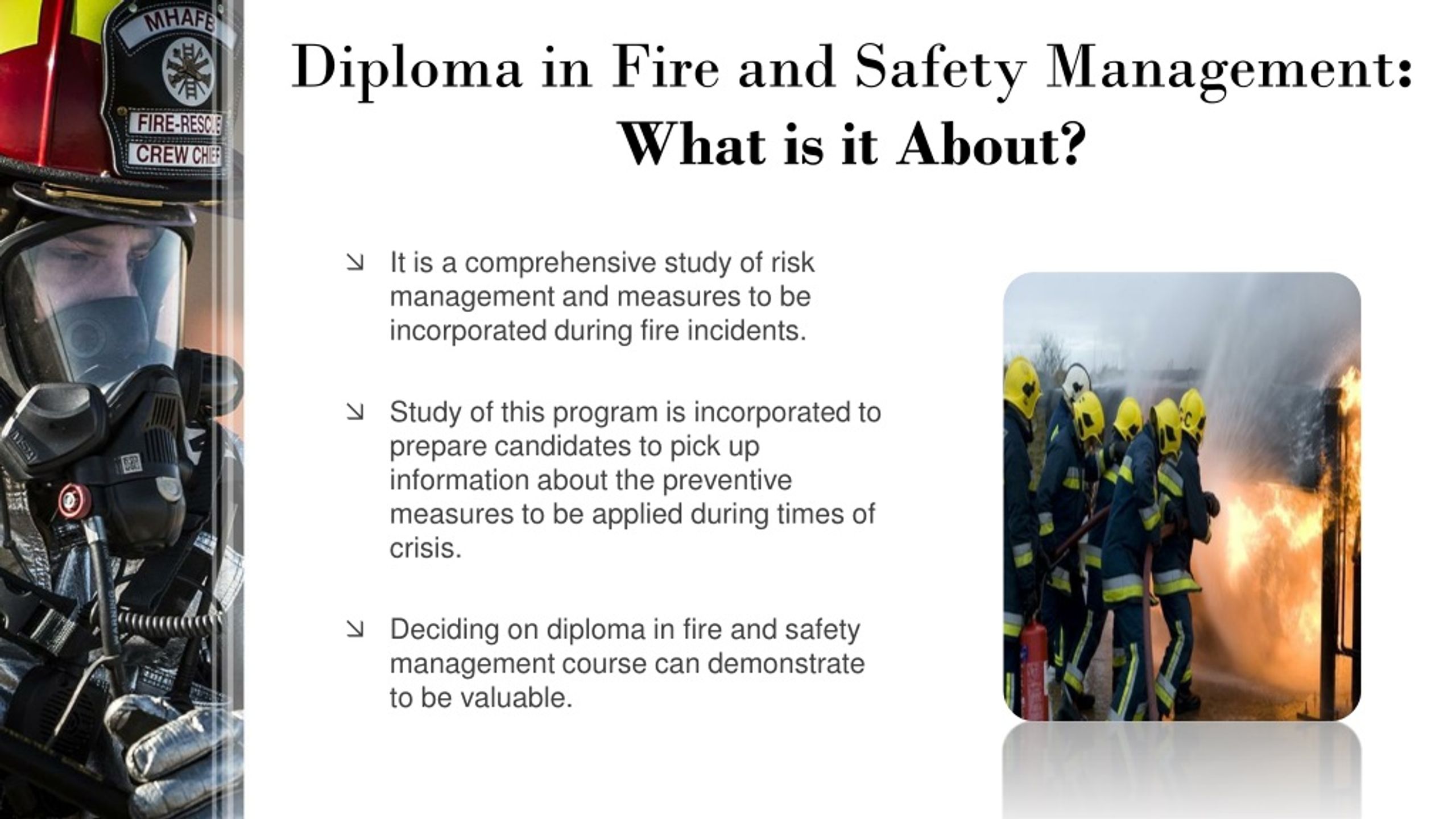 PPT - Management Diploma In Fire Safety PowerPoint Presentation, free ...