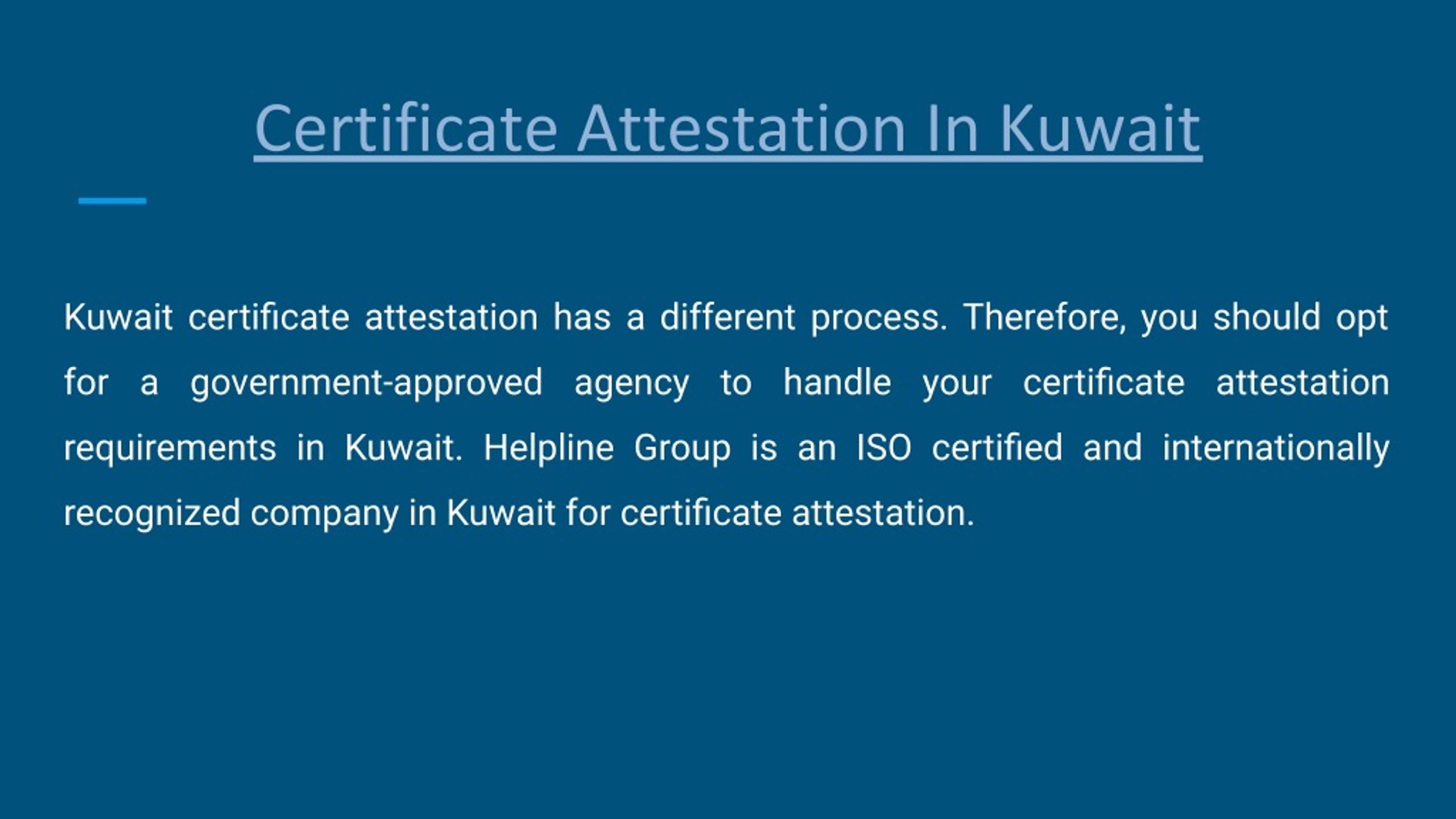 Ppt Certificate Attestation In Kuwait Powerpoint Presentation Free Download Id9265014 6323