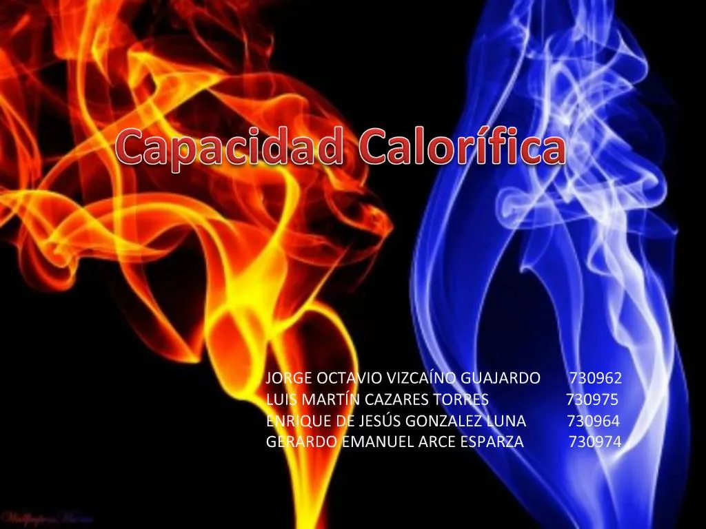 Ppt Capacidad Calor Fica Powerpoint Presentation Free Download Id929853 2944
