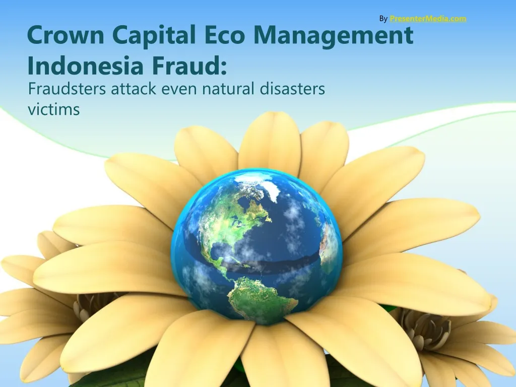 crown capital eco management indonesia fraud n.