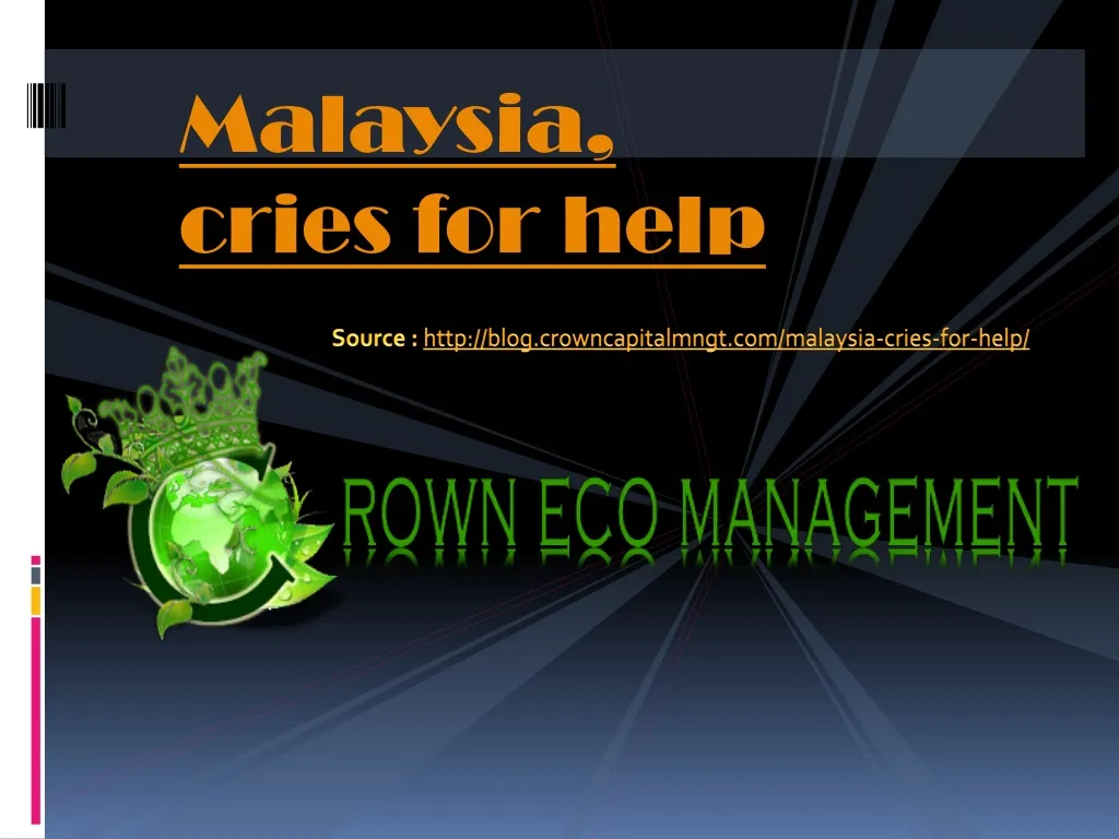 malaysia cries for help n.