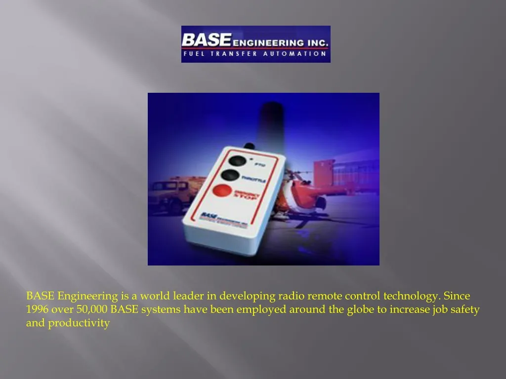 base engineering is a world leader in developing n.
