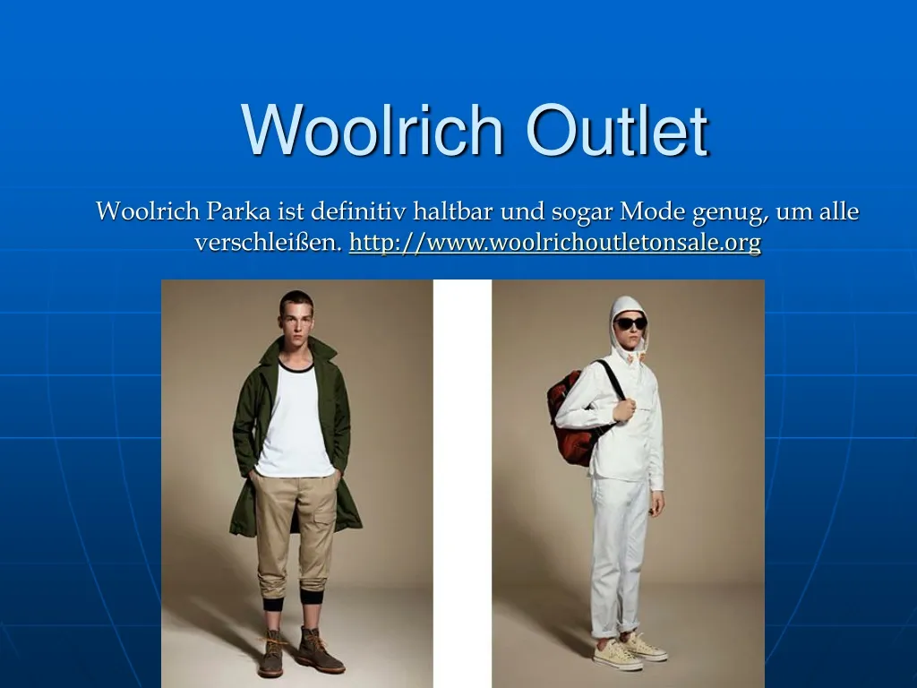 PPT Woolrich Outlet PowerPoint Presentation, free download ID944900