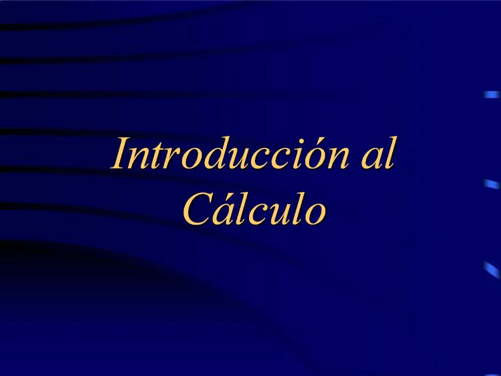 PPT - Introducci N Al C Lculo PowerPoint Presentation, Free Download ...