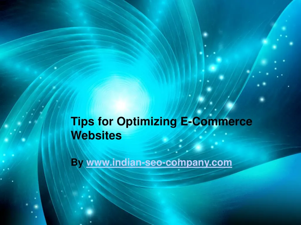 tips for optimizing e commerce websites n.