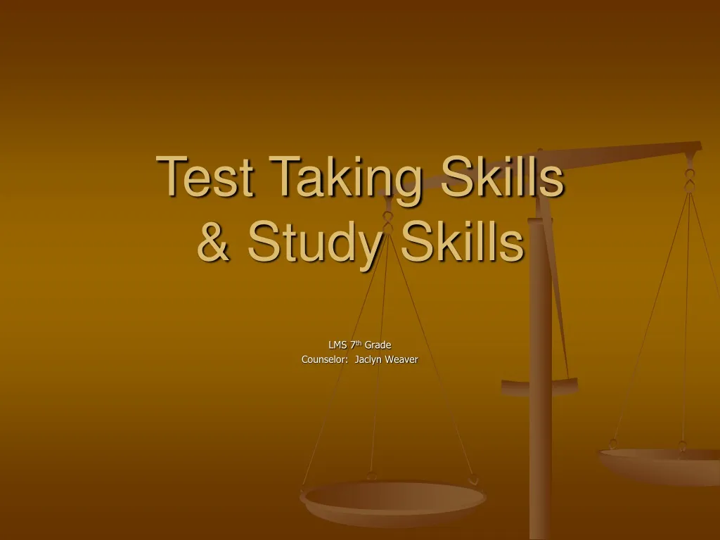 test taking skills study skills n.