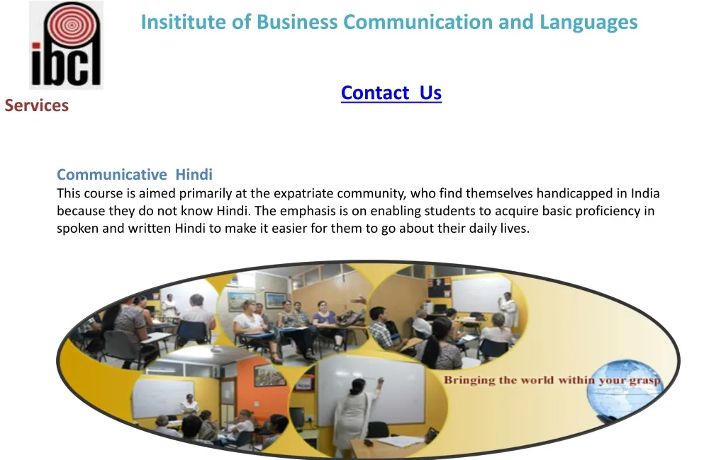 insititute of business communication and languages n.