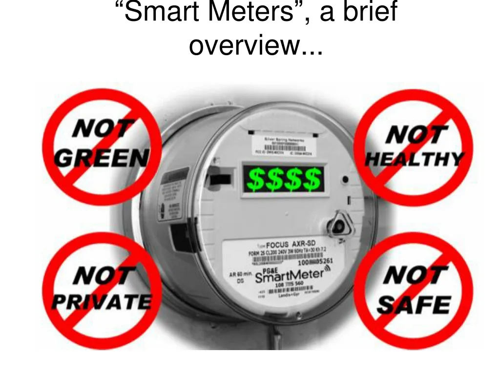smart meters a brief overview n.