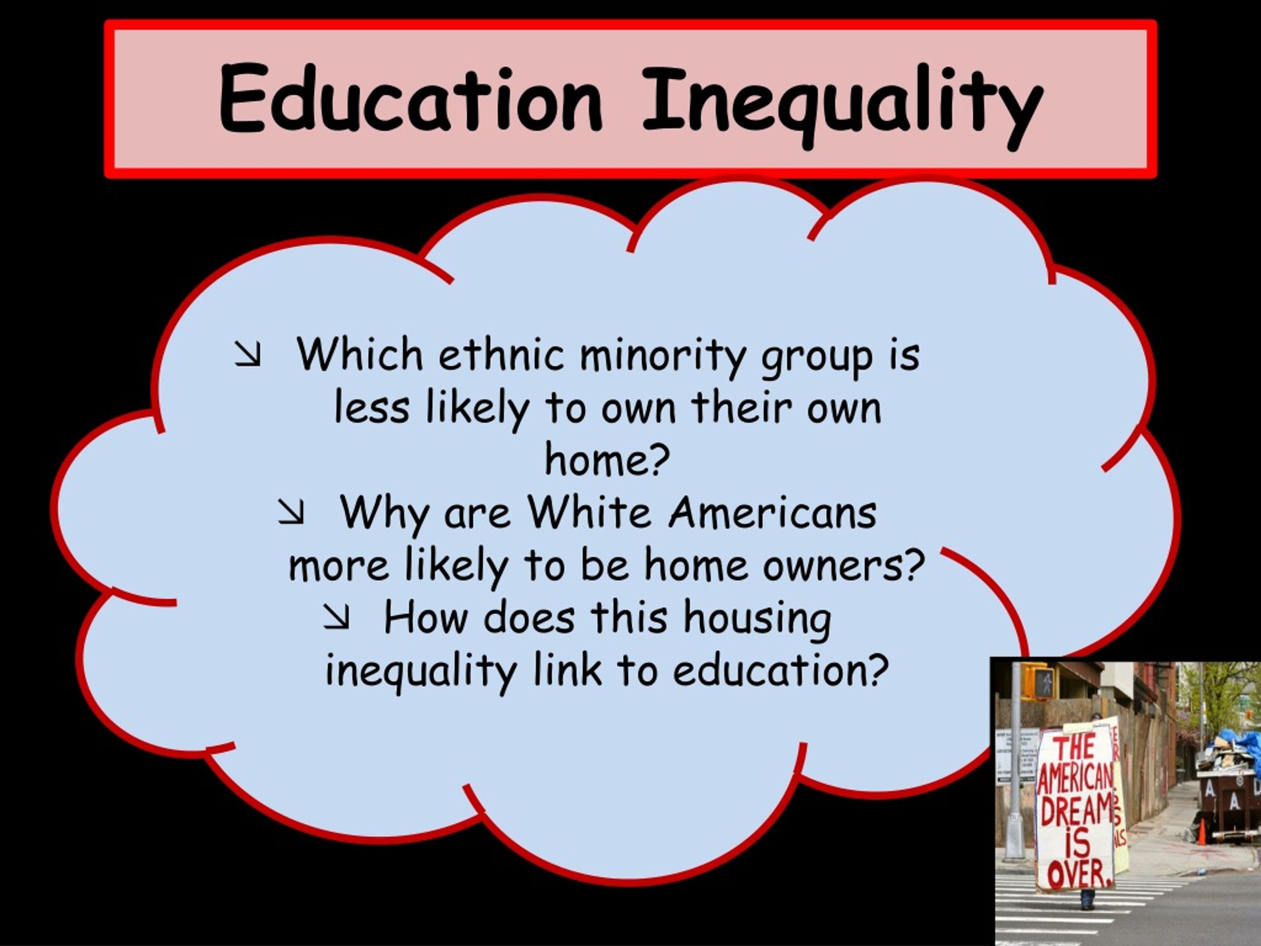 definition of education inequality