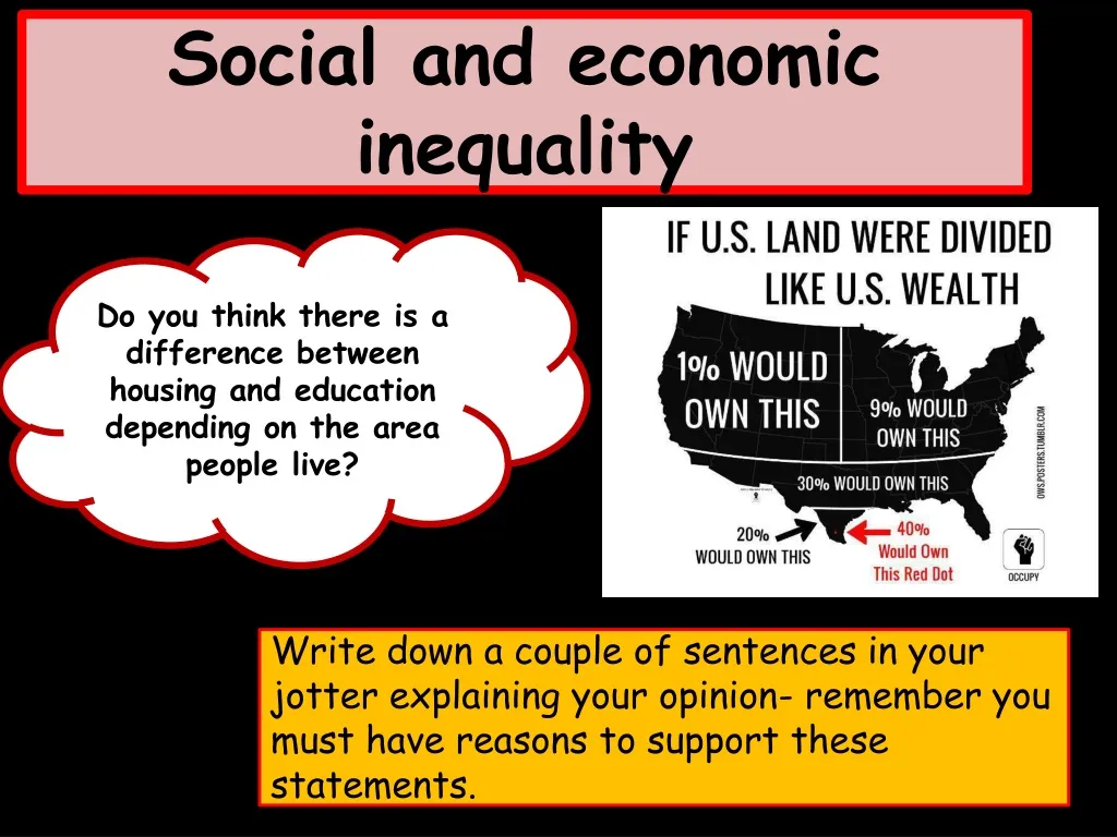 PPT - Social and economic inequality PowerPoint Presentation, free ...