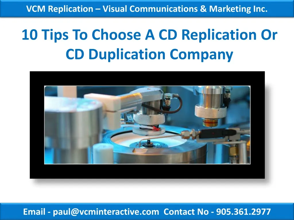 10 tips to choose a cd replication or cd duplication company n.