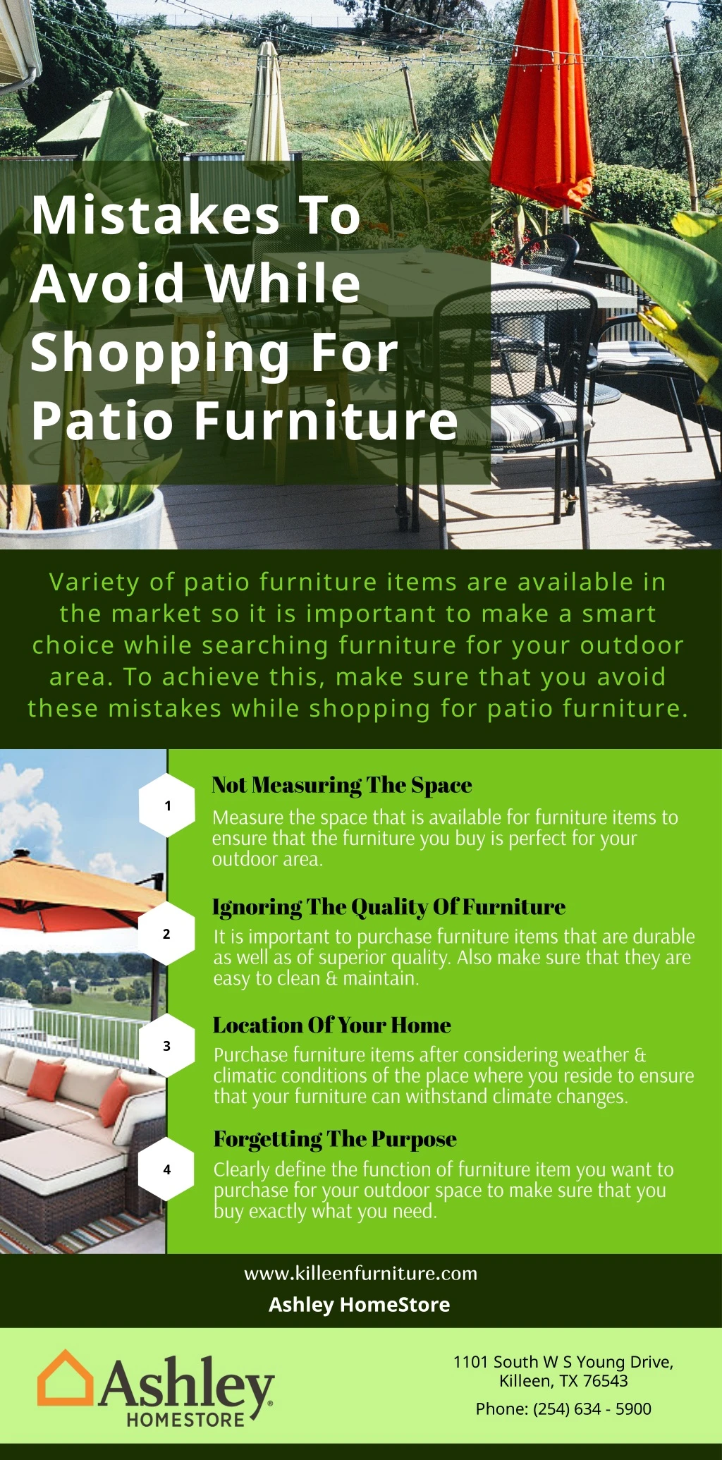 mistakes to avoid while shopping for patio n.