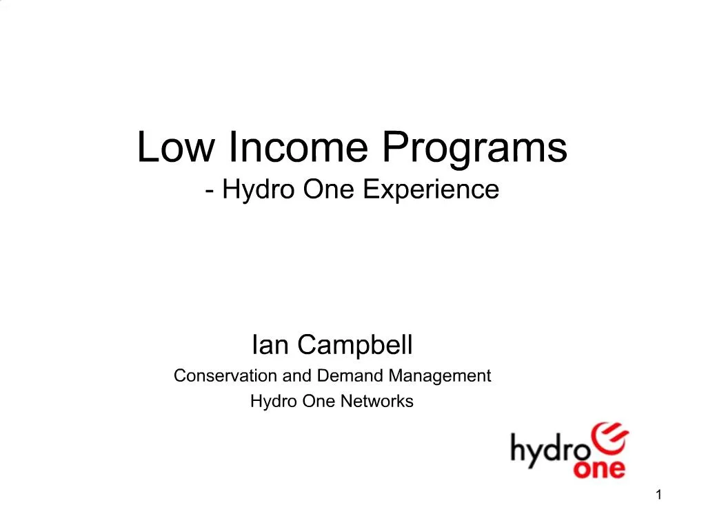 ppt-low-income-programs-hydro-one-experience-powerpoint