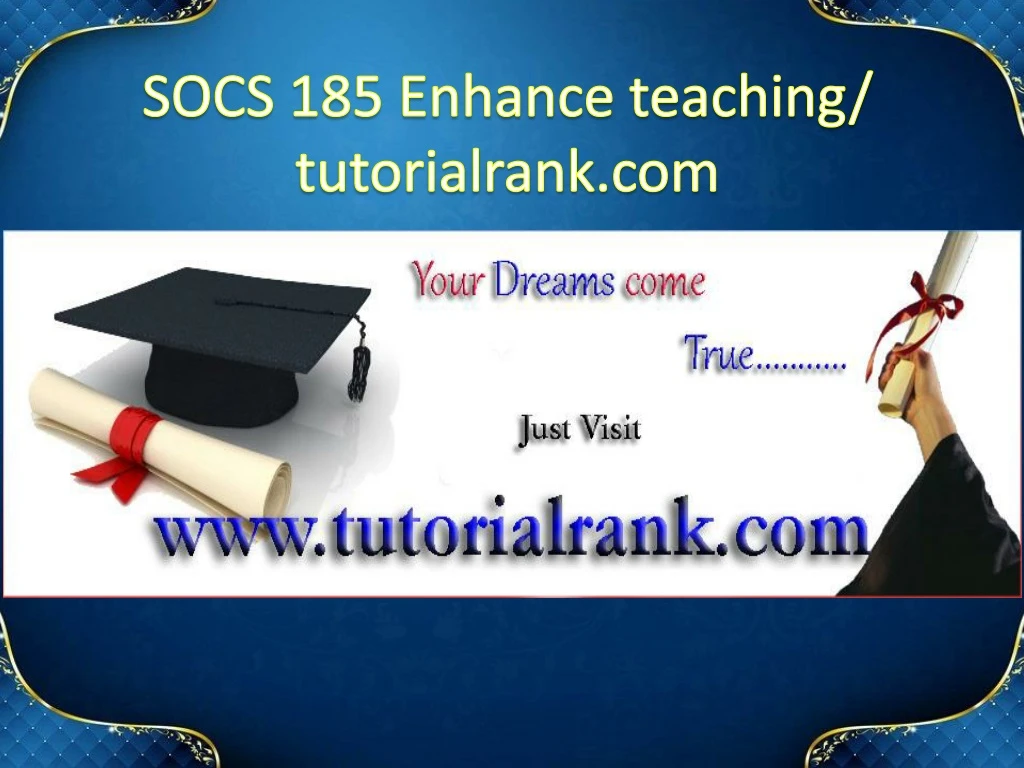 socs 185 enhance teaching tutorialrank com n.