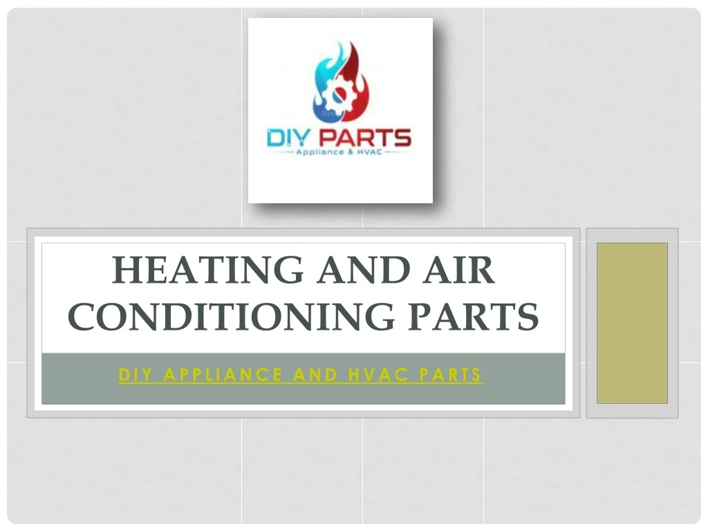 heating and air conditioning parts n.