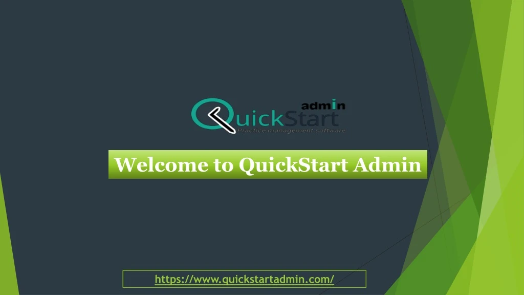 welcome to quickstart admin n.