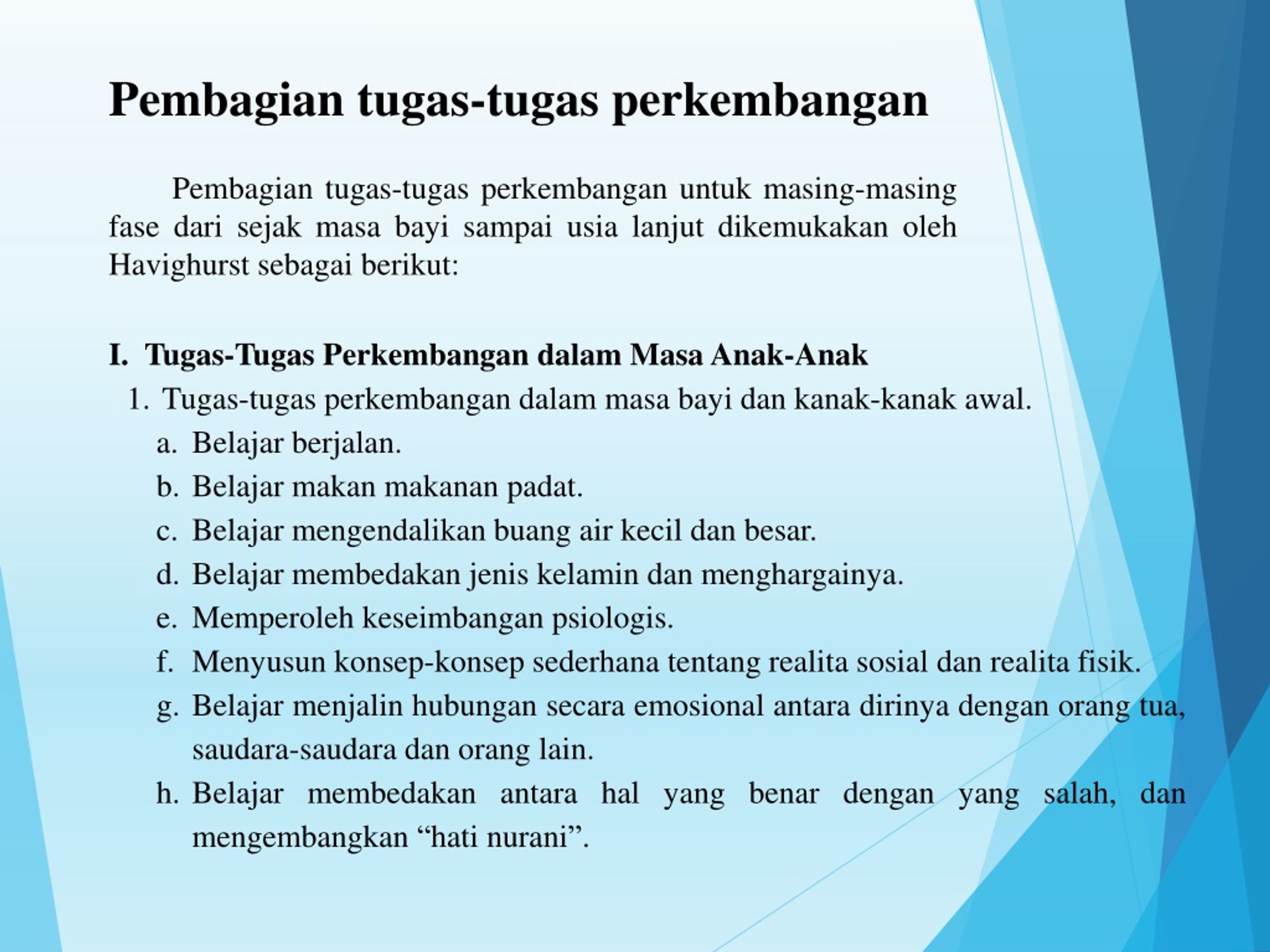 PPT - TUGAS TUGAS PERKEMBANGAN PESERTA DIDIK PowerPoint Presentation ...