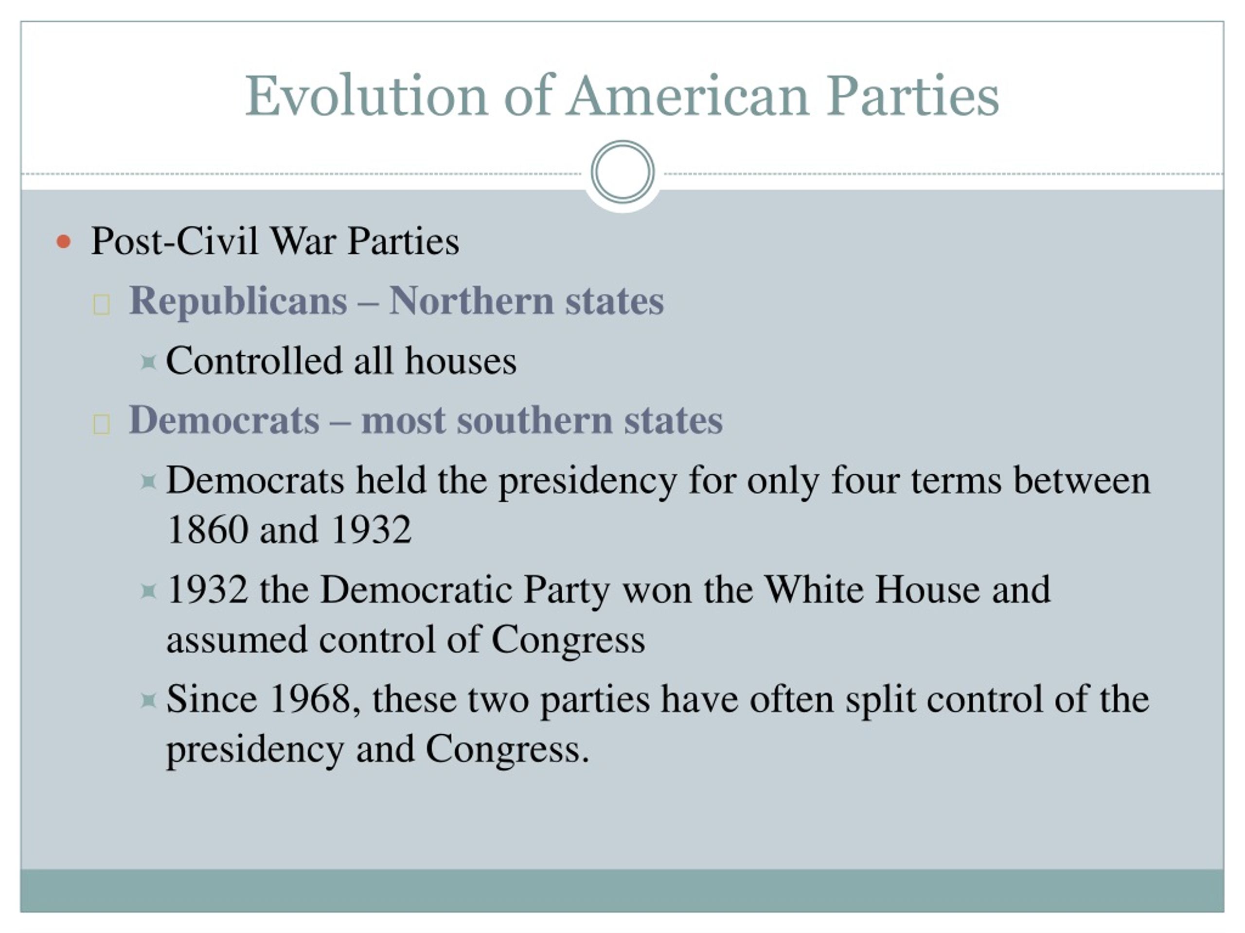 PPT - Political Parties Chapter 17 PowerPoint Presentation, Free ...