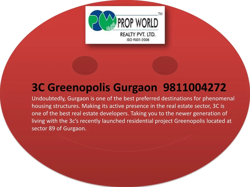 3c greenopolis gurgaon 9811004272 undoubtedly n.