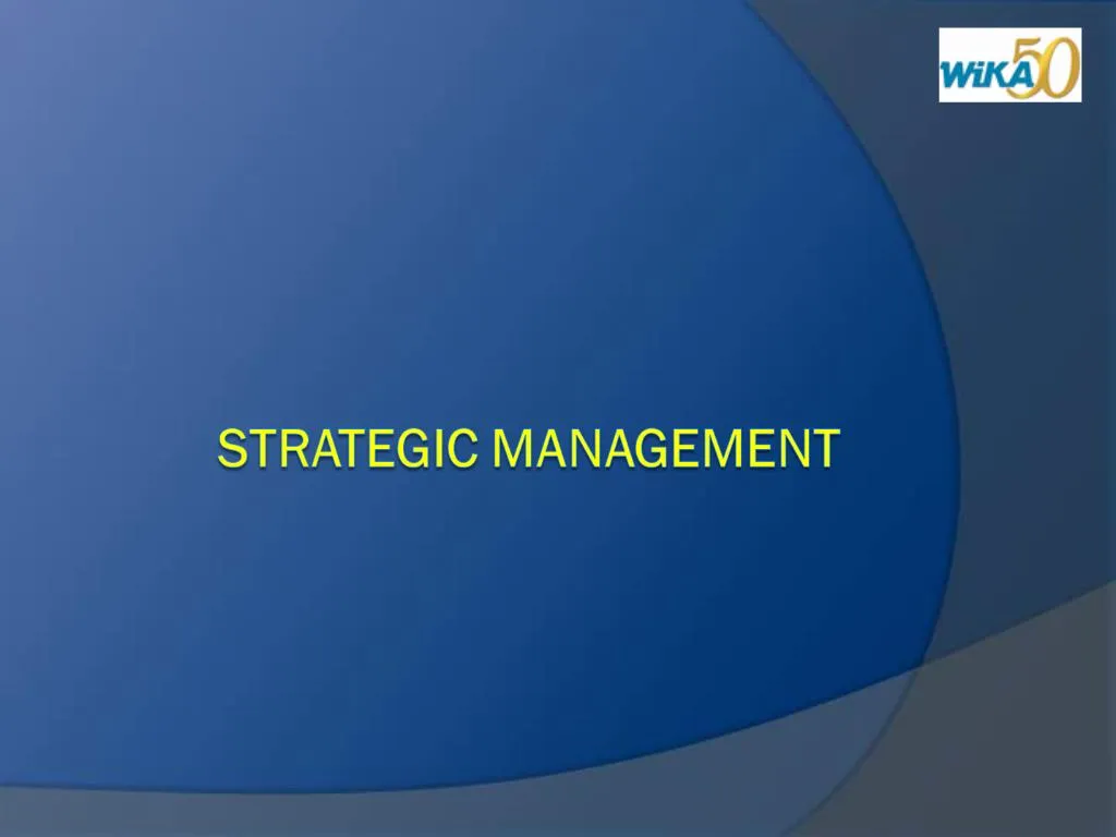 PPT - Strategic ManaGement PowerPoint Presentation, Free Download - ID ...