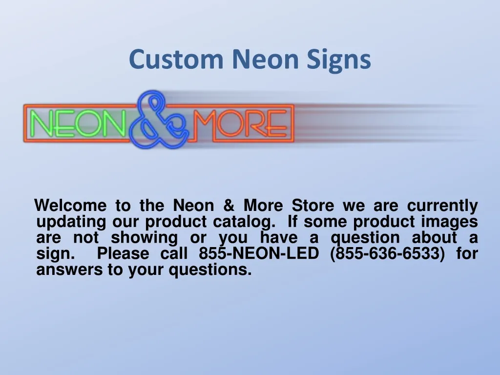 custom neon signs n.