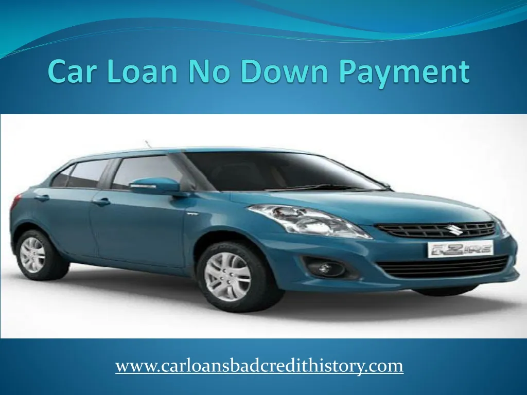 car loan no down payment n.