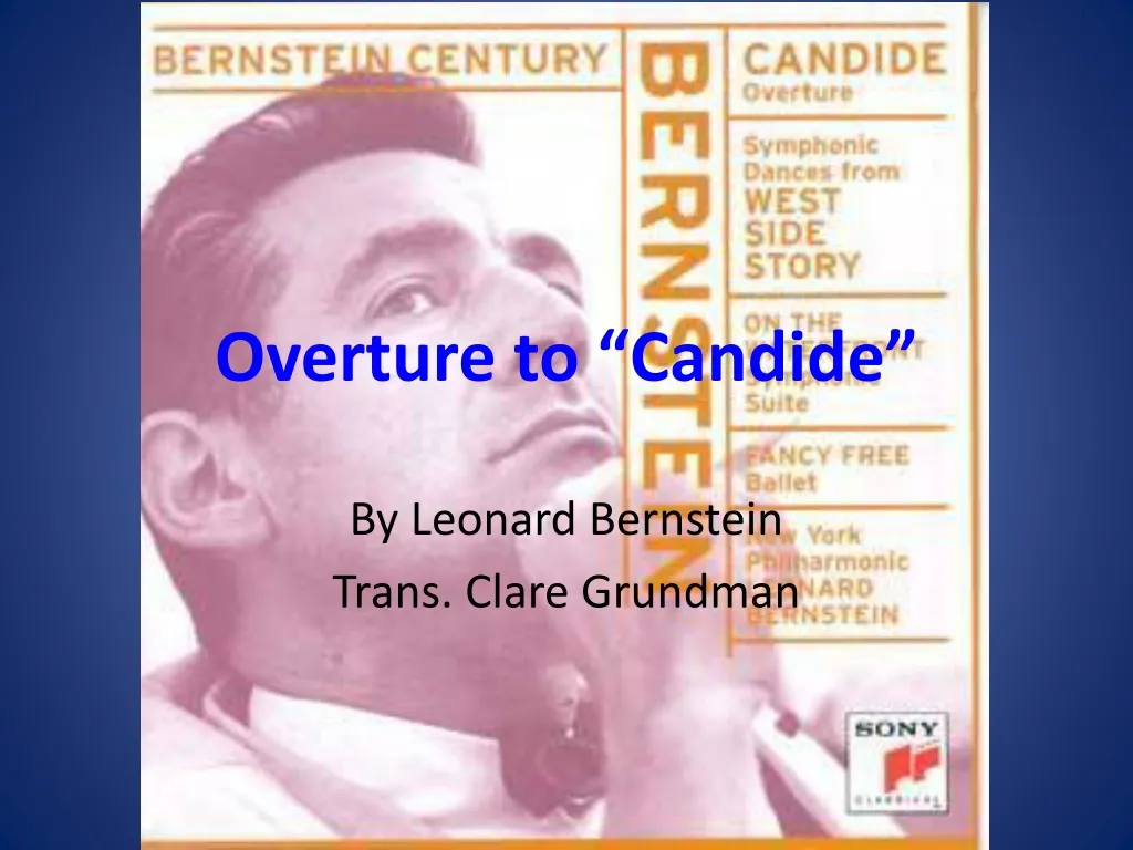 overture to candide n.