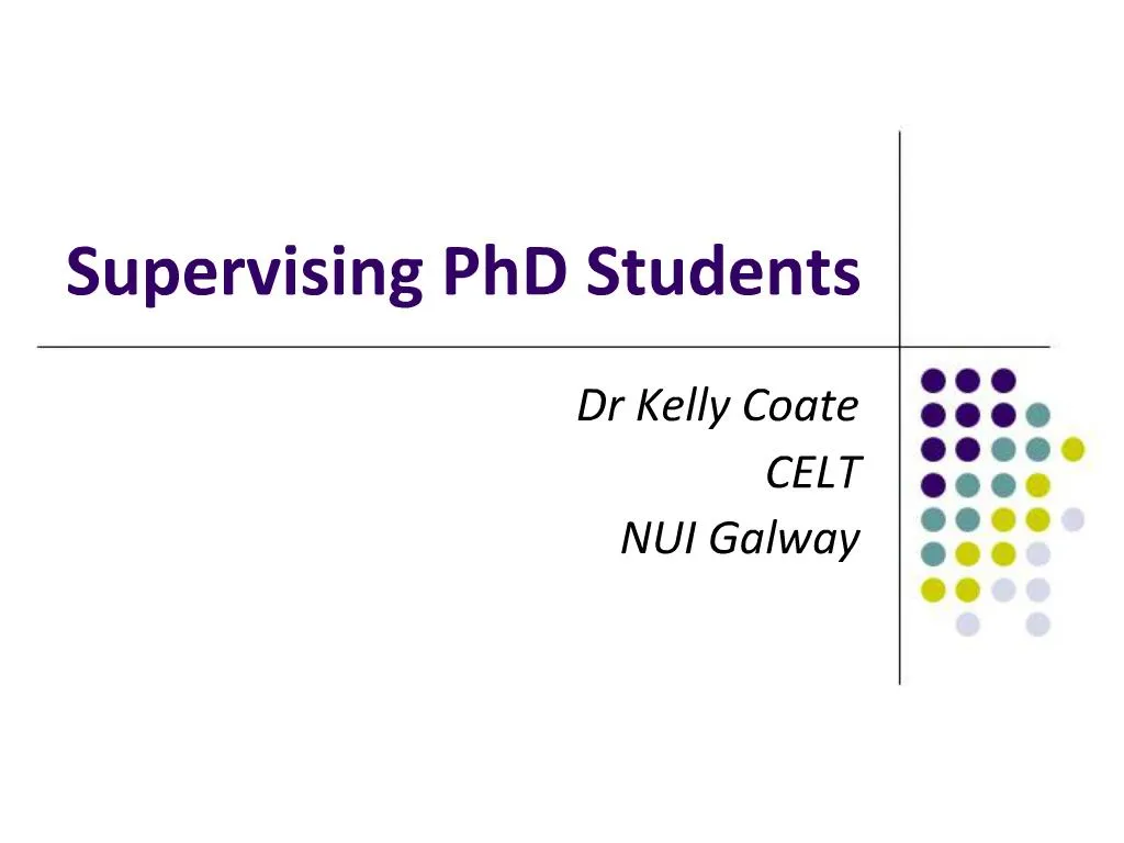 supervising phd students a practical guide and toolkit