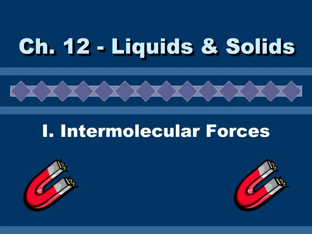 Ppt I Intermolecular Forces Powerpoint Presentation Free Download Id995718 1675