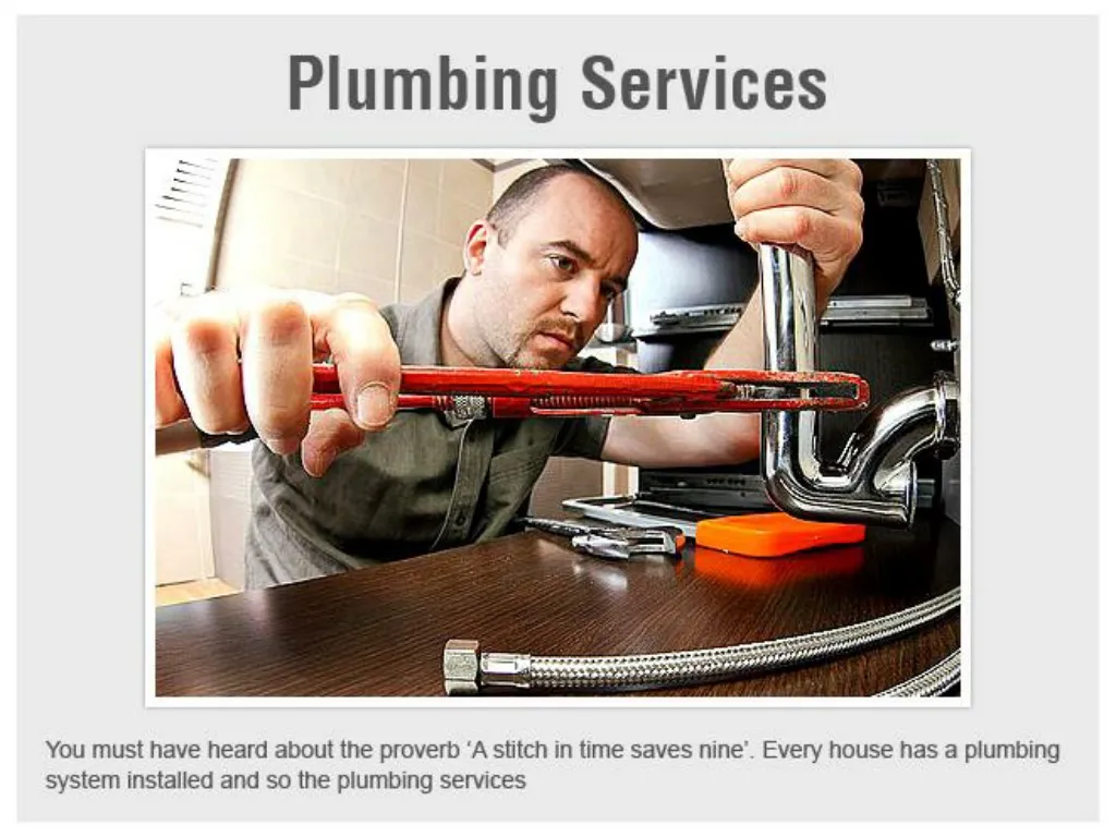 PPT - Plumbing Services PowerPoint Presentation, Free Download - ID:998690