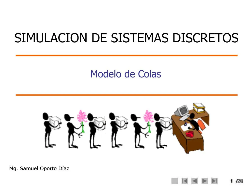 PPT - Modelo de Colas PowerPoint Presentation, free download - ID:999594